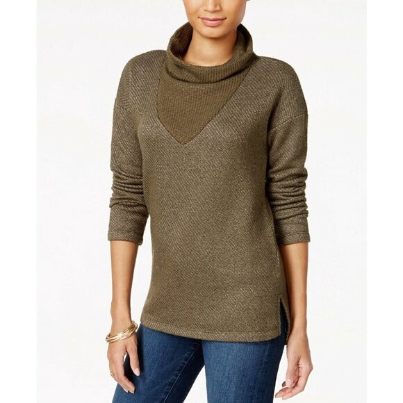 Sanctuary Dunaway Knit Long Sleeve Sweater Large - Picture 1 of 8